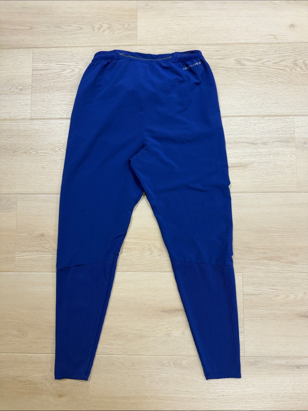 Nike Royal Blue Joggers with Red Swoosh Accents - Picture 3 of 3